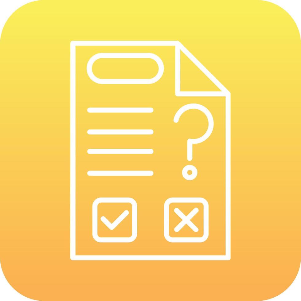 Question Vector Icon