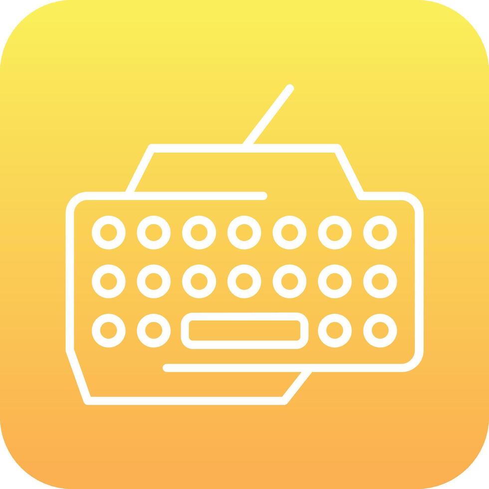 Keyboard Vector Icon