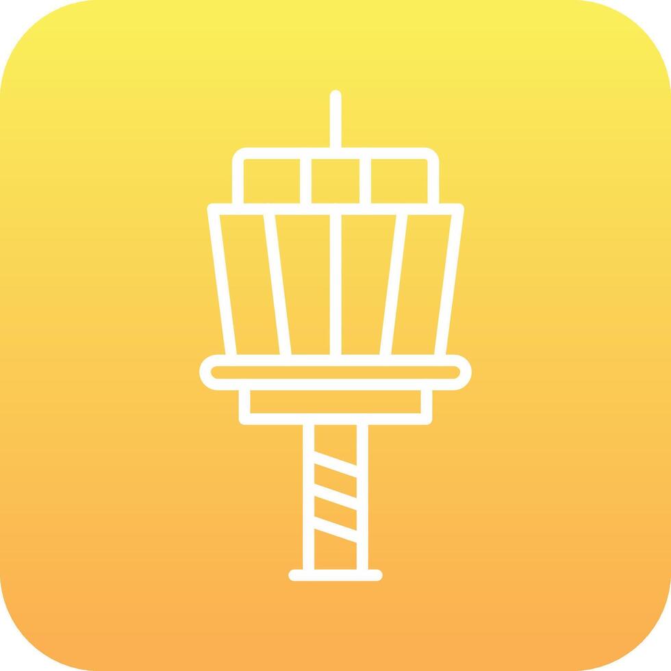 Control Tower Vector Icon