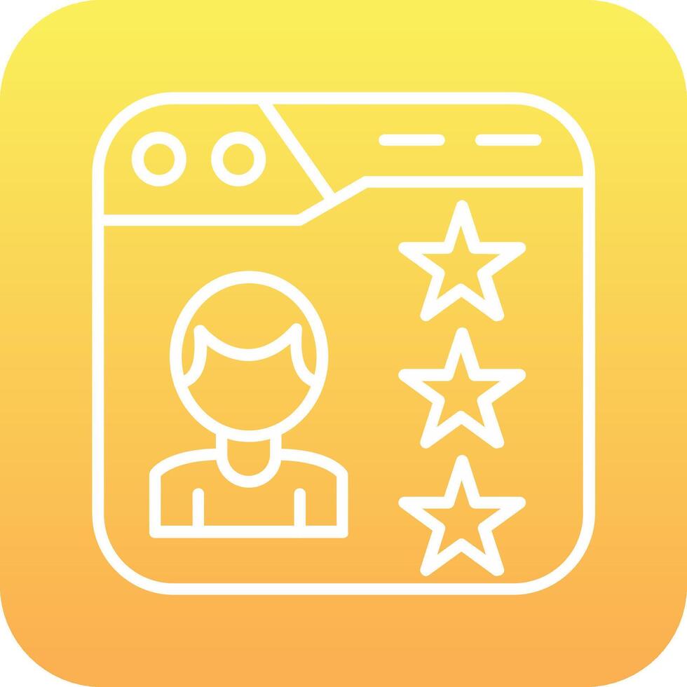 Rating Vector Icon