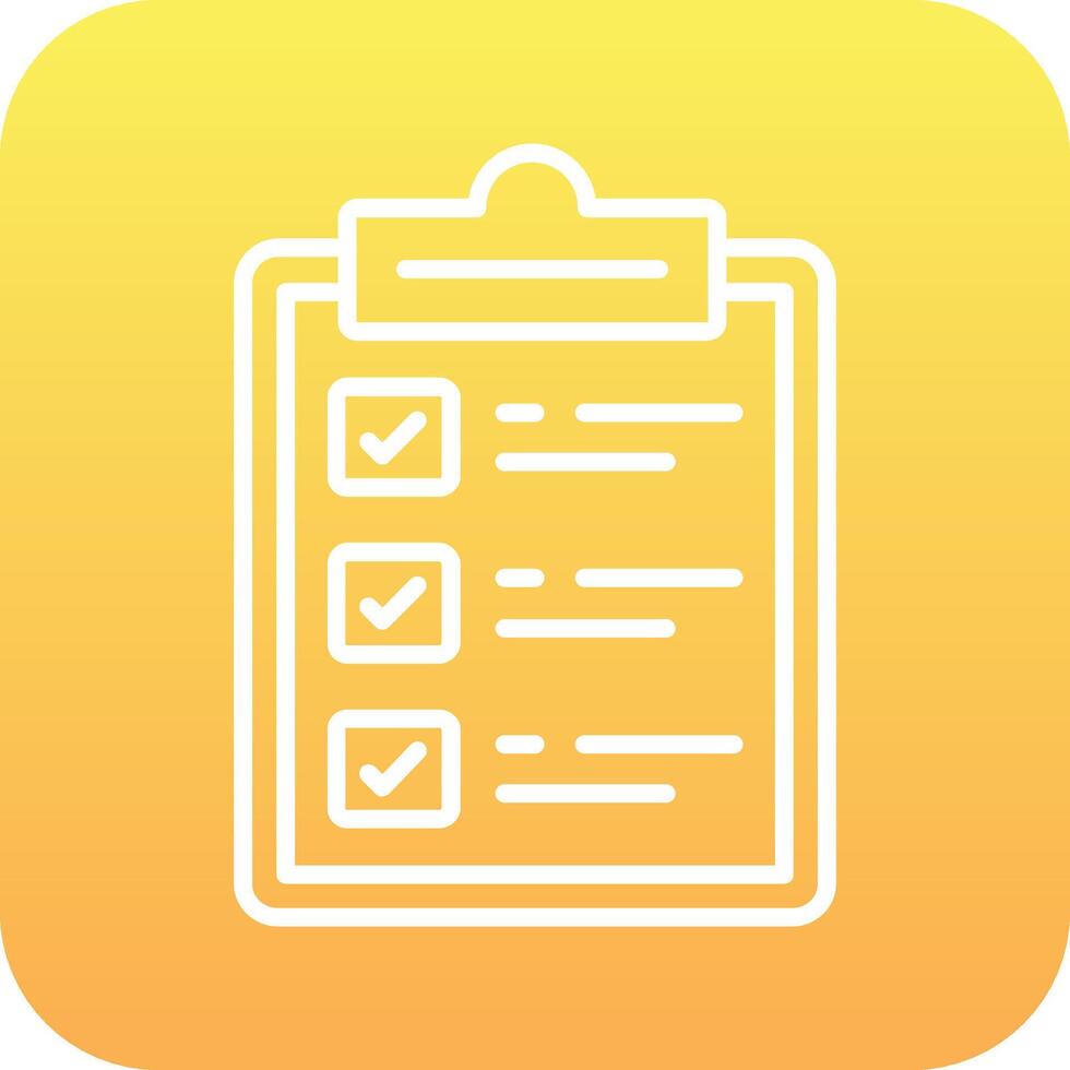 Check List Vector Icon