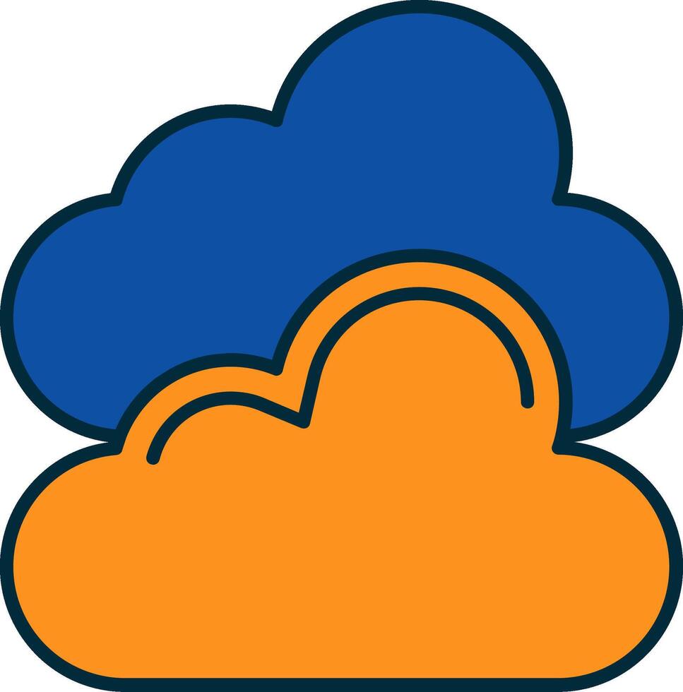 line two color icon vector
