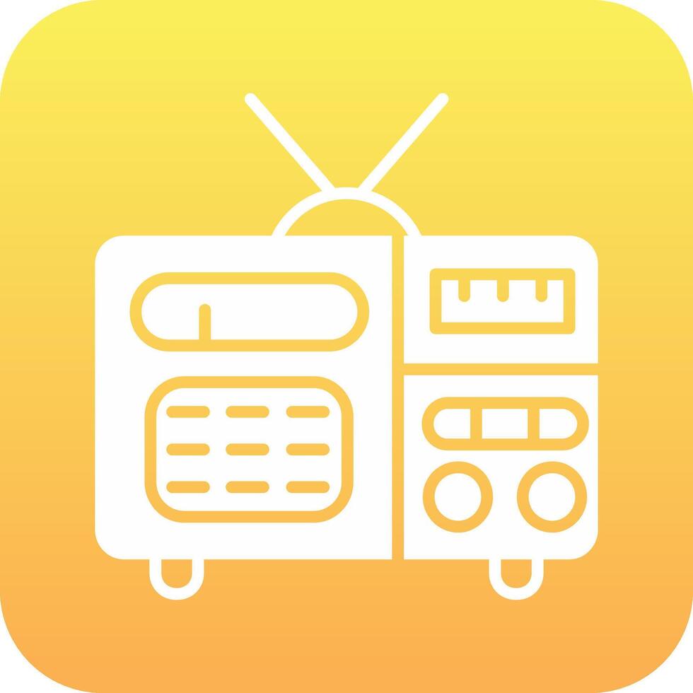 Radio Vector Icon