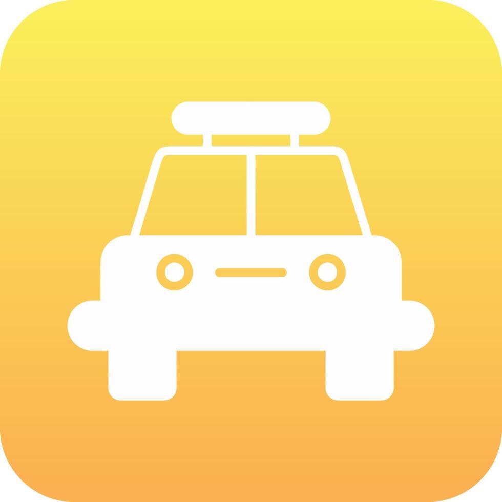 Police Car Vector Icon