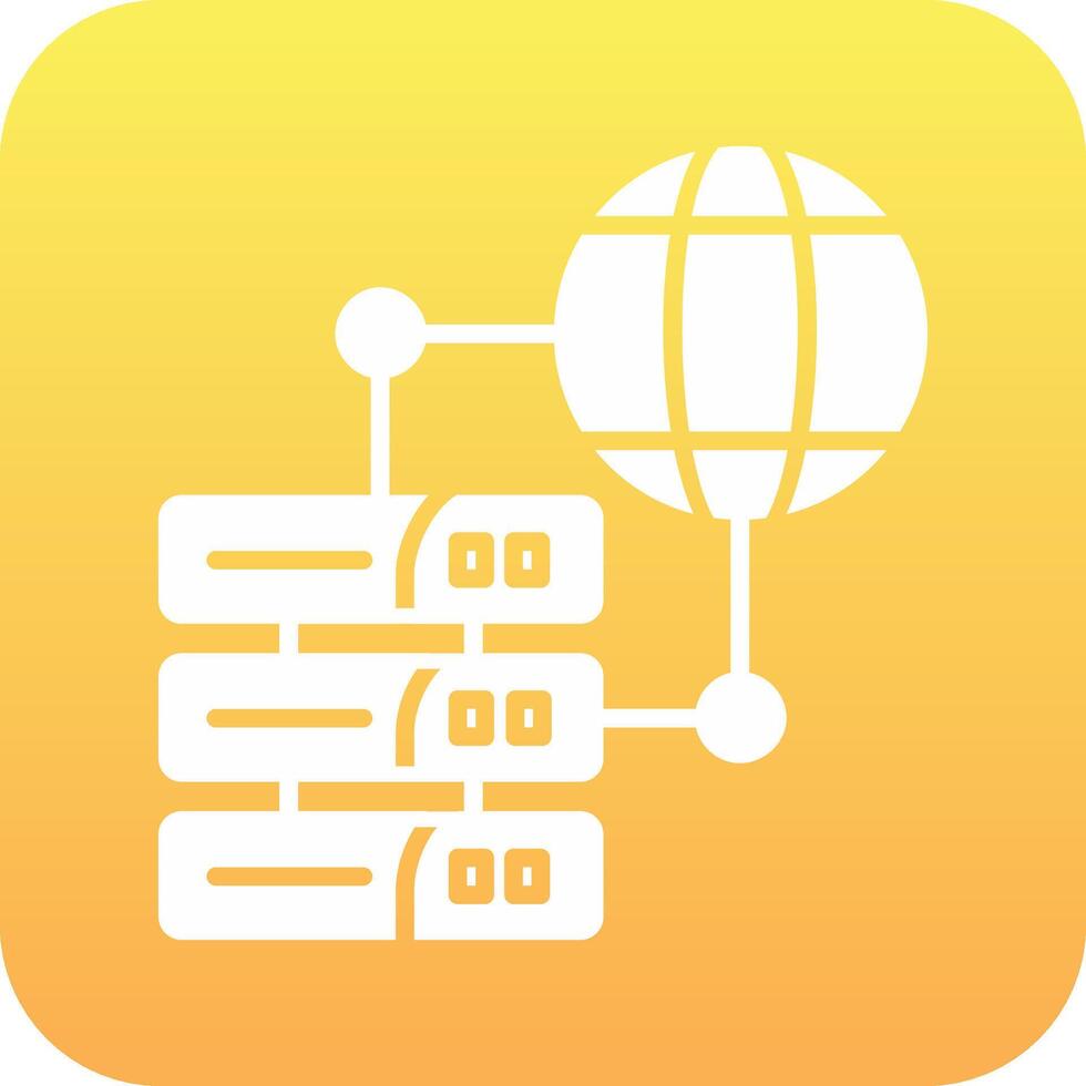 Web Hosting Vector Icon