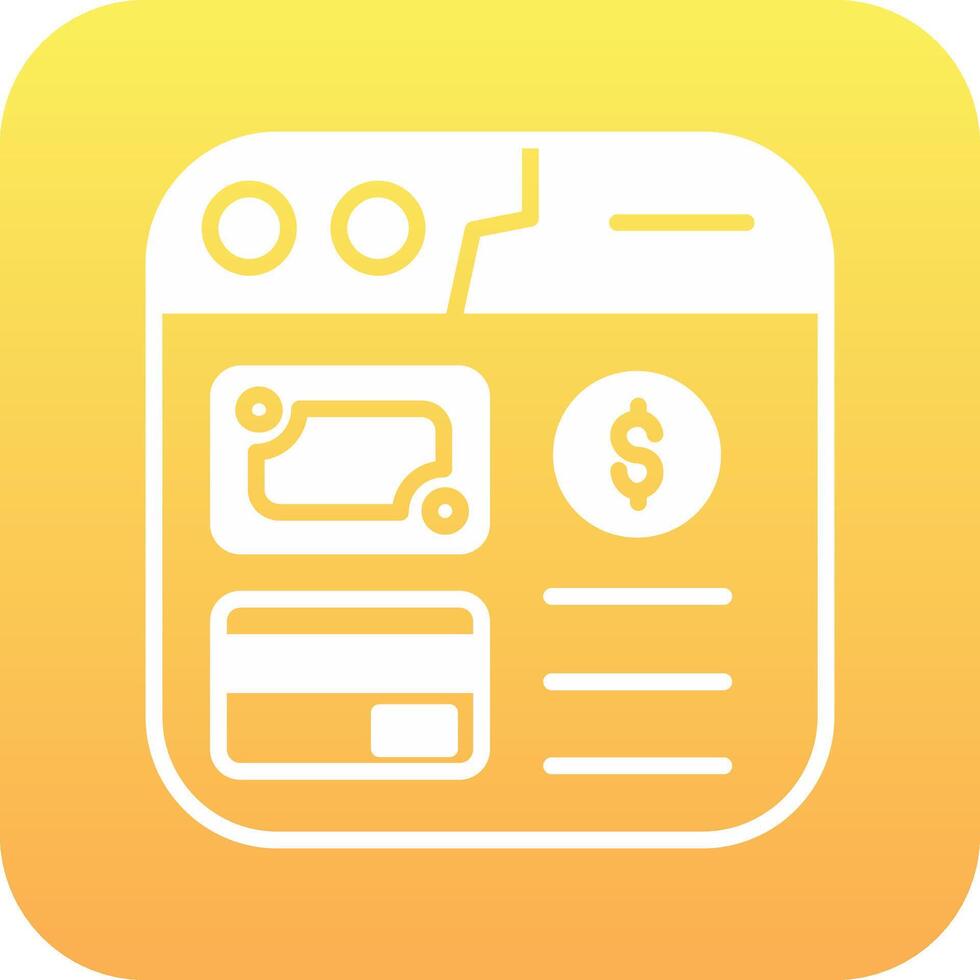 Online Payment Vector Icon