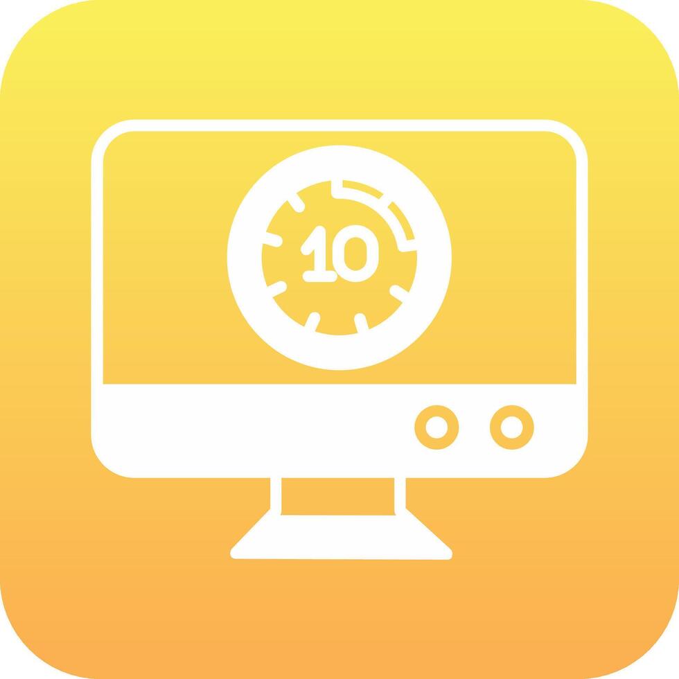 Monitor Vector Icon