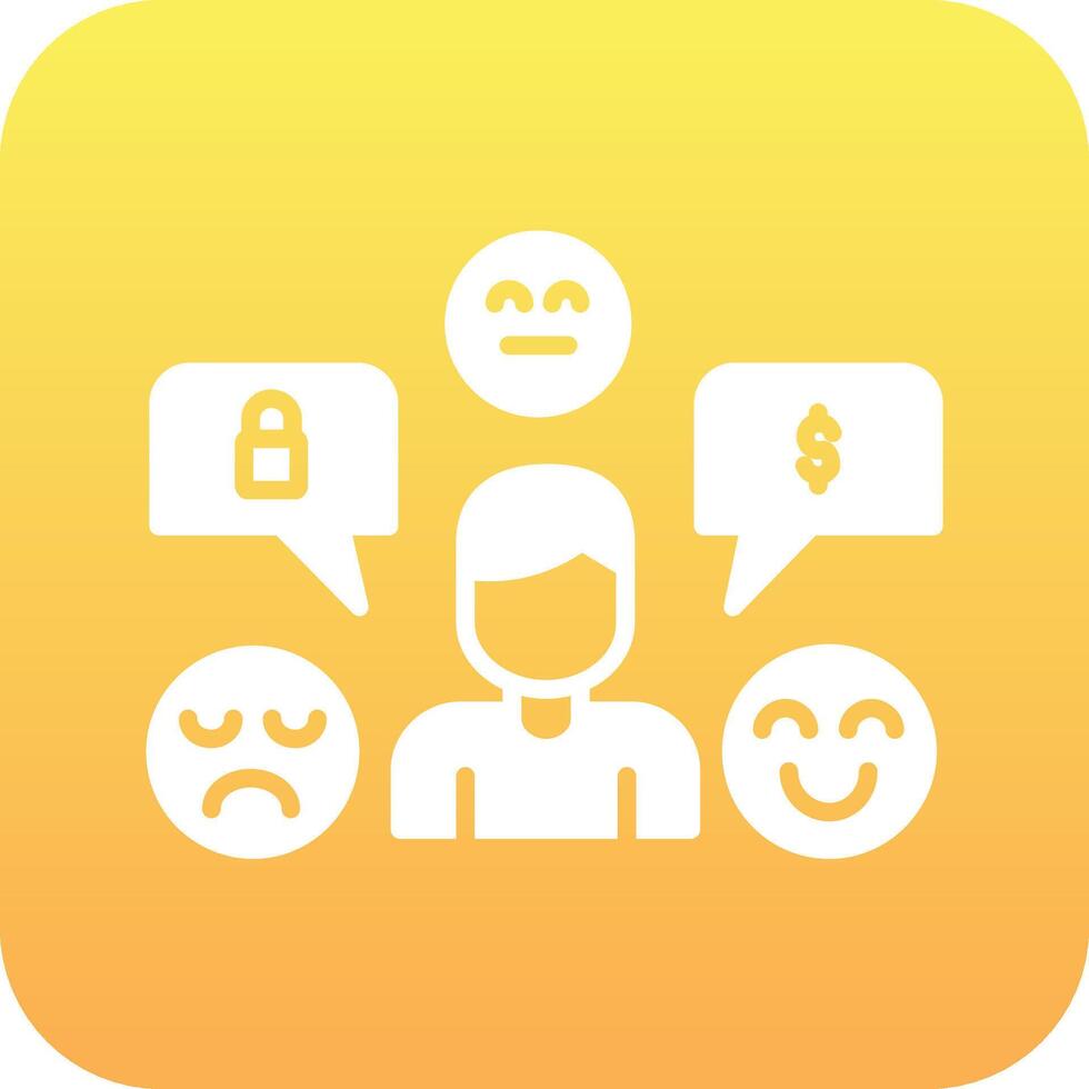 Customer Behavior Vector Icon