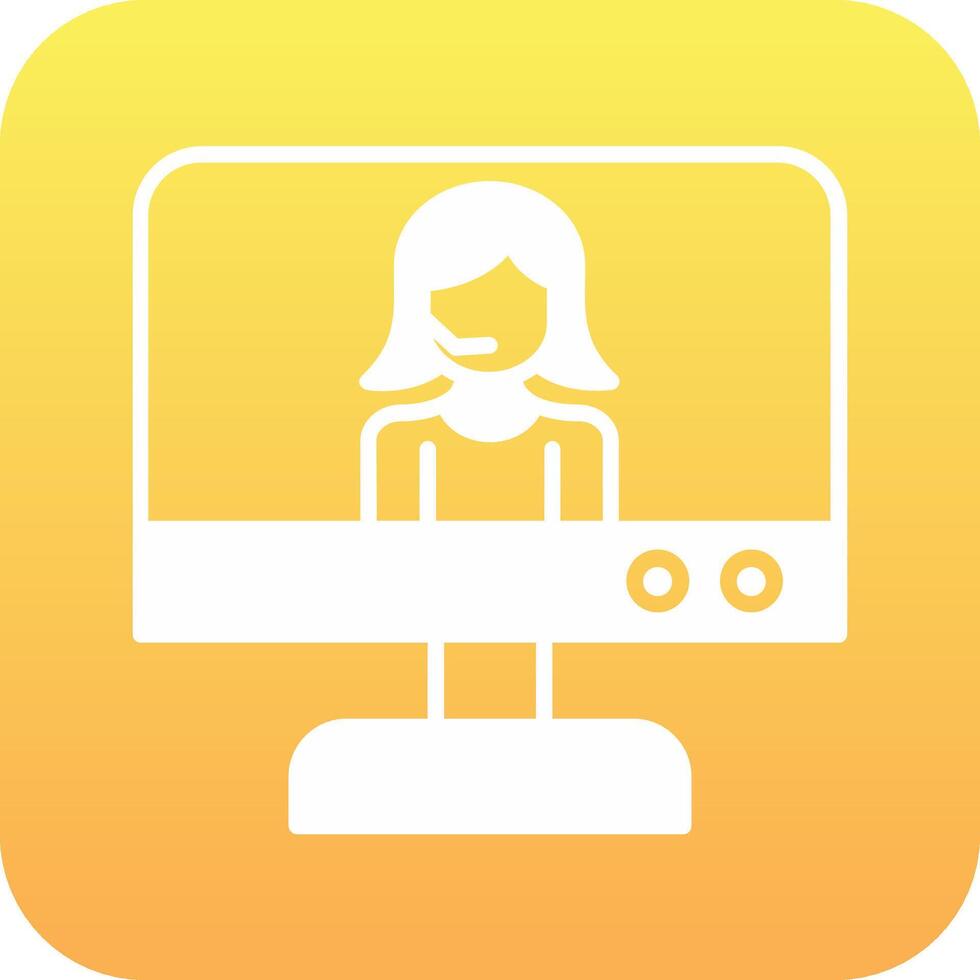 Online Support Vector Icon