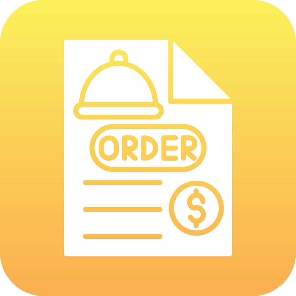 Order Vector Icon