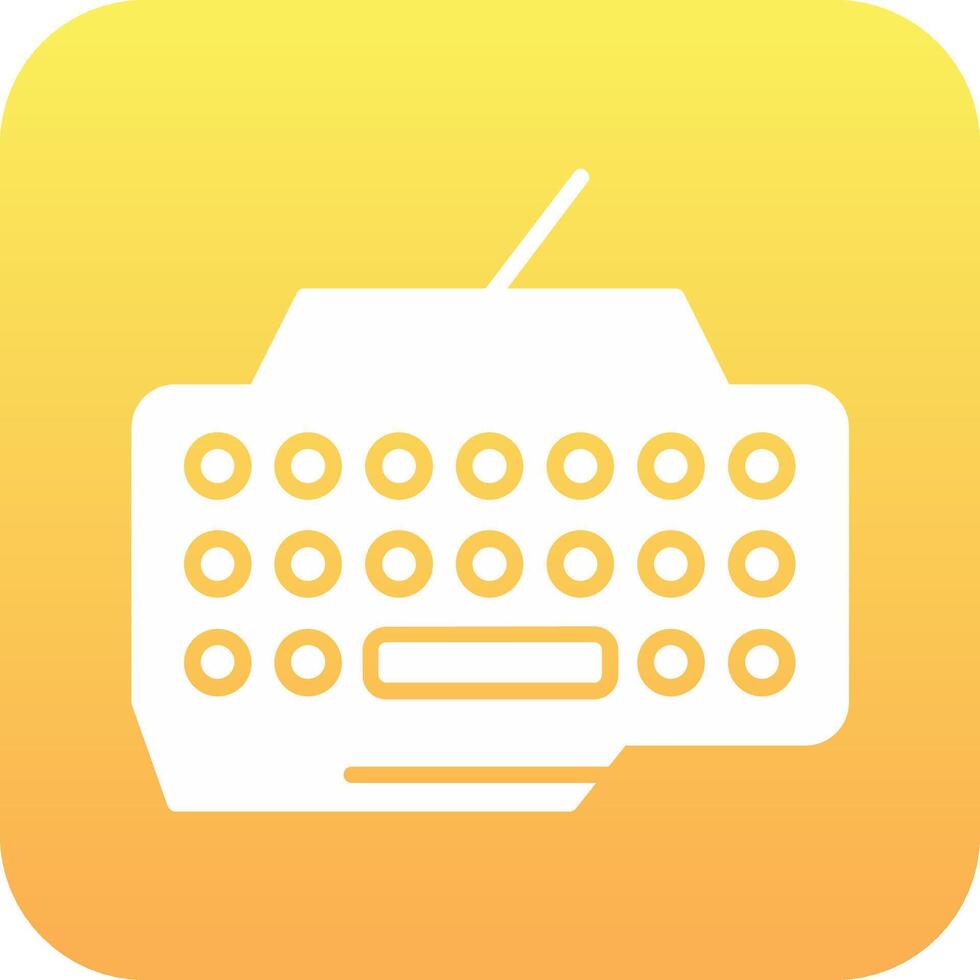 Keyboard Vector Icon