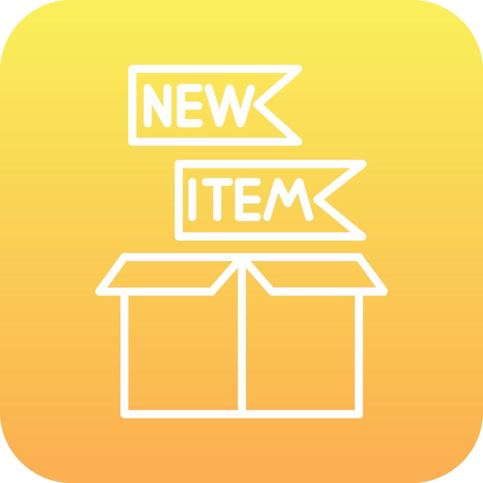 New Item Vector Icon