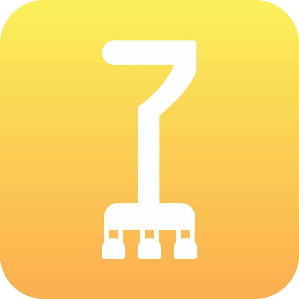 Walking Stick Vector Icon