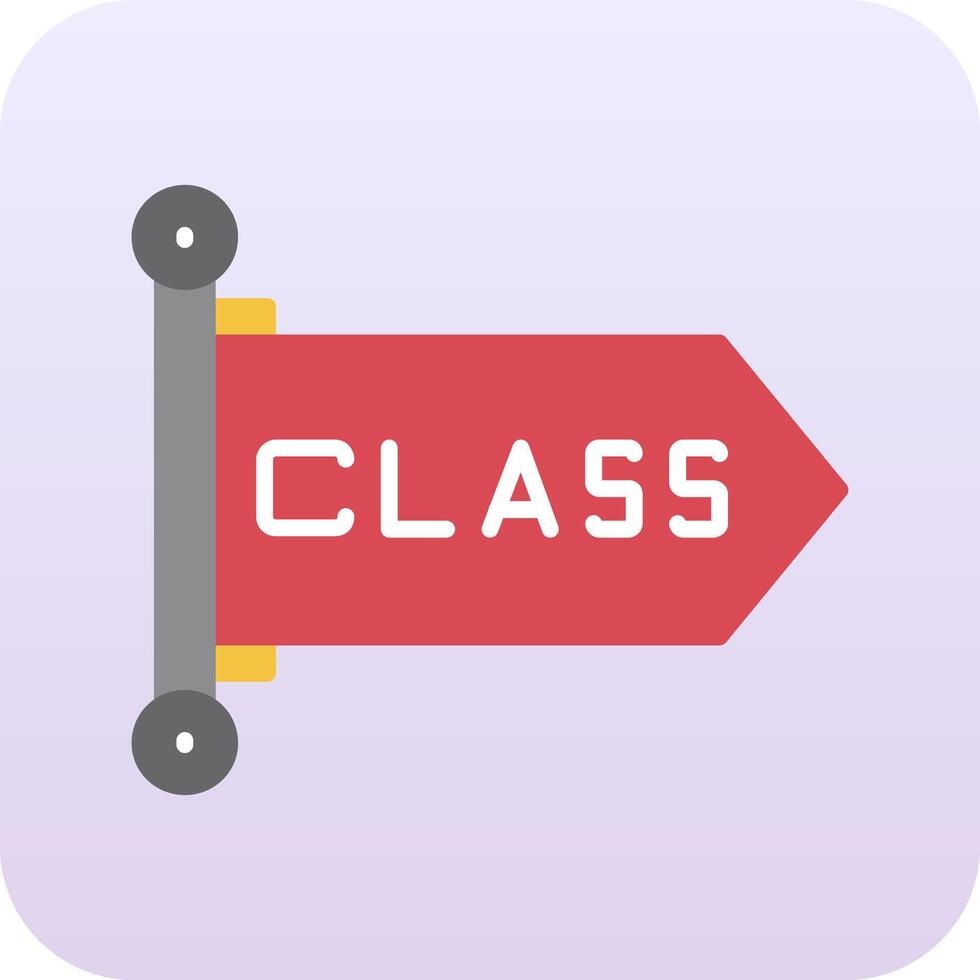 icono de vector de clase