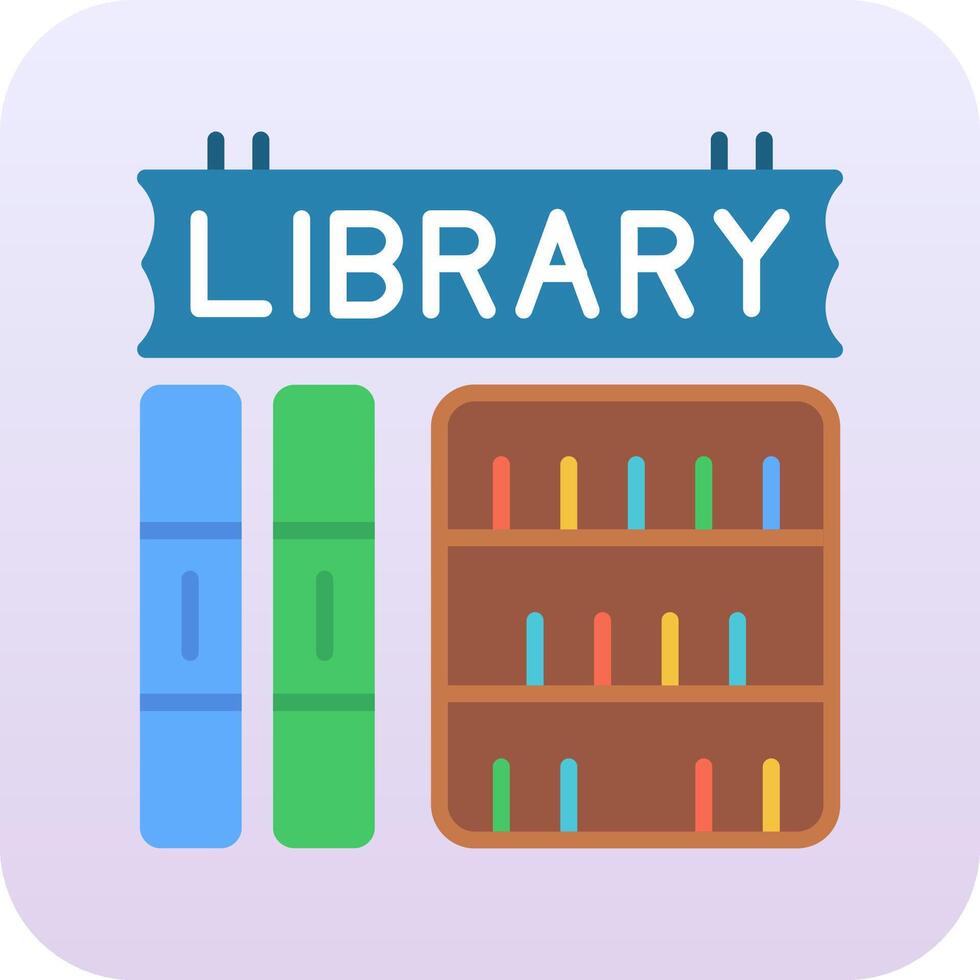 Library Vector Icon