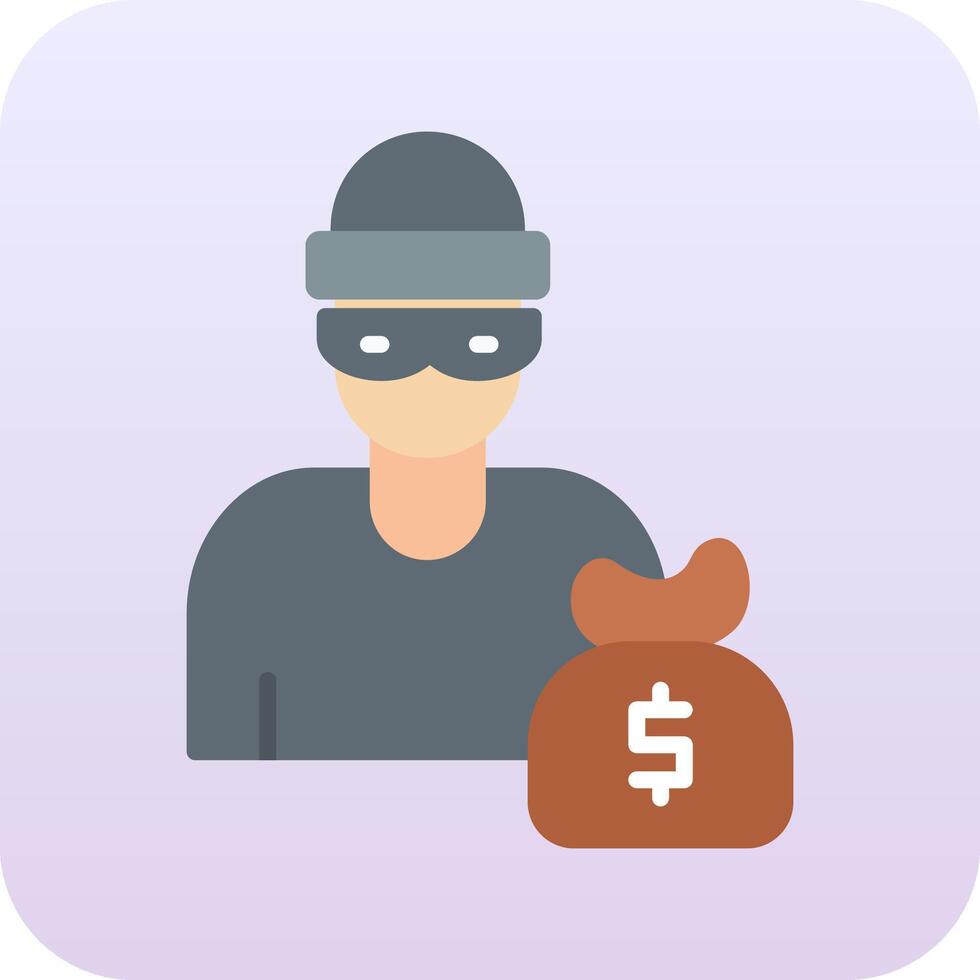 Burglar Vector Icon