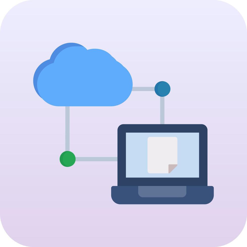 Data Transfer Vector Icon