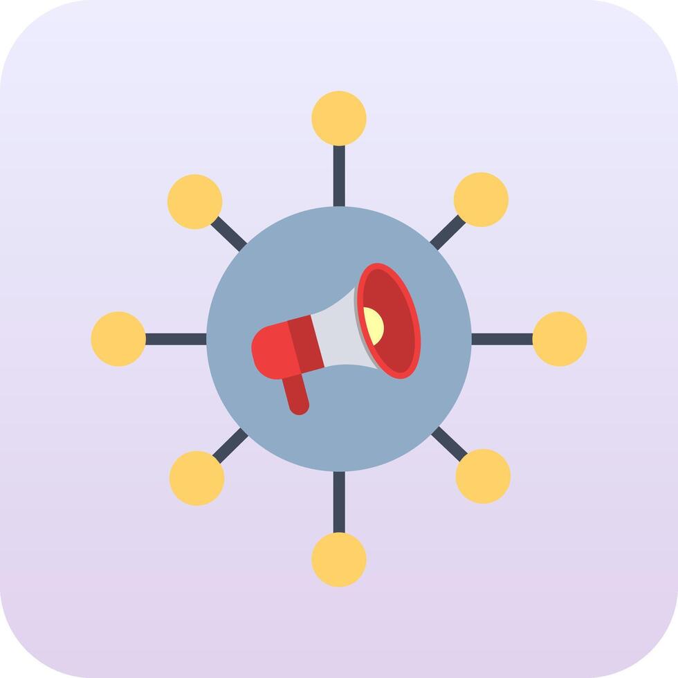 Viral Marketing Vector Icon