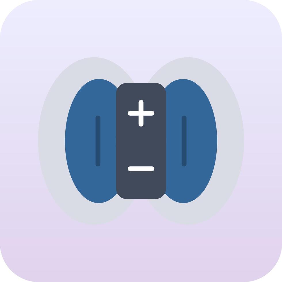 Magnetic Field Vector Icon