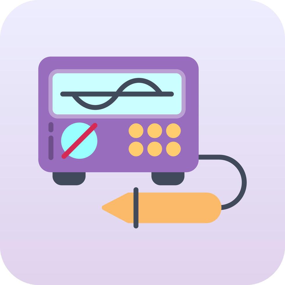 Oscilloscope Vector Icon