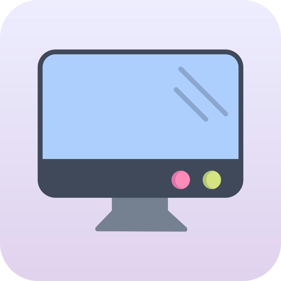 Monitor Vector Icon