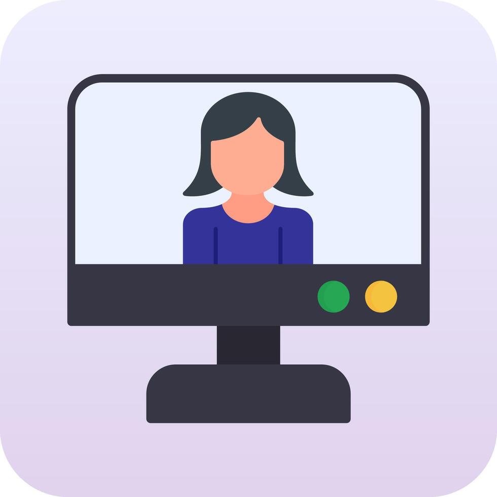 Online Support Vector Icon
