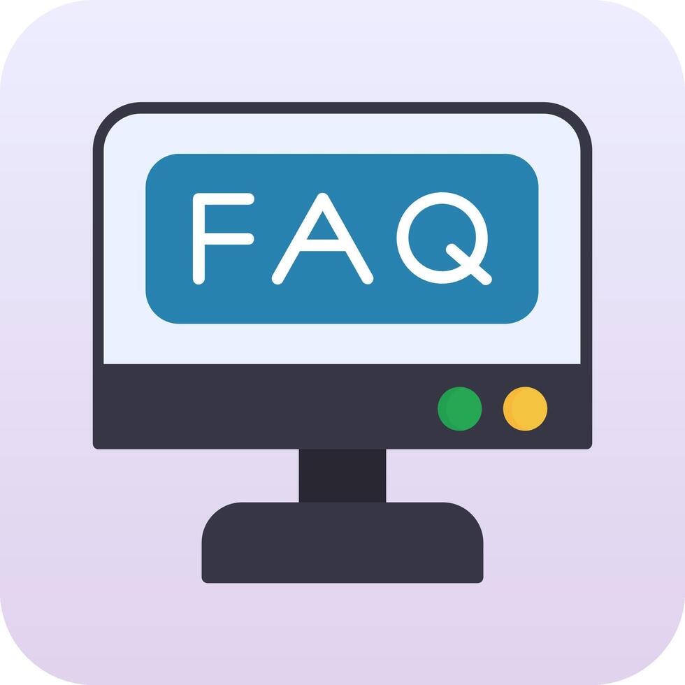 Faq Vector Icon