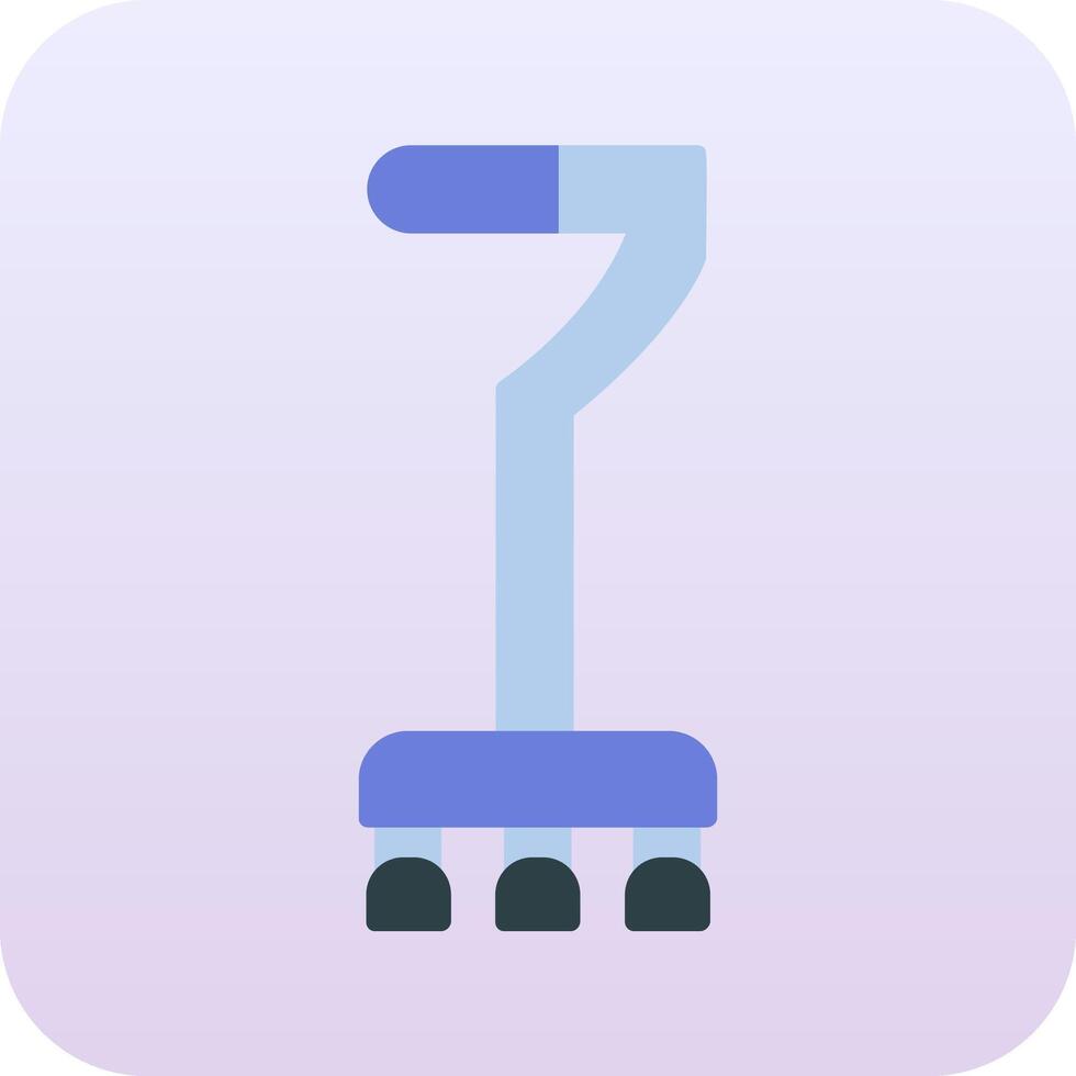 Walking Stick Vector Icon