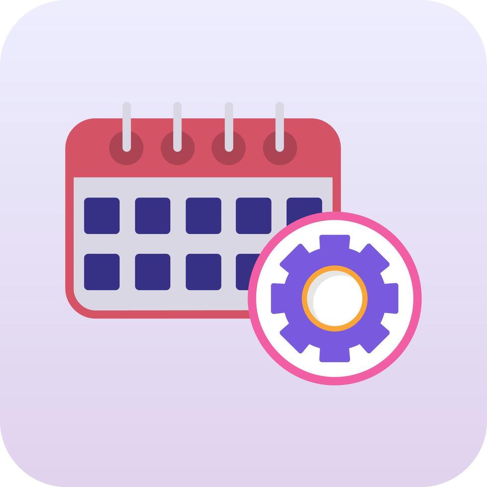 icono de vector de horario