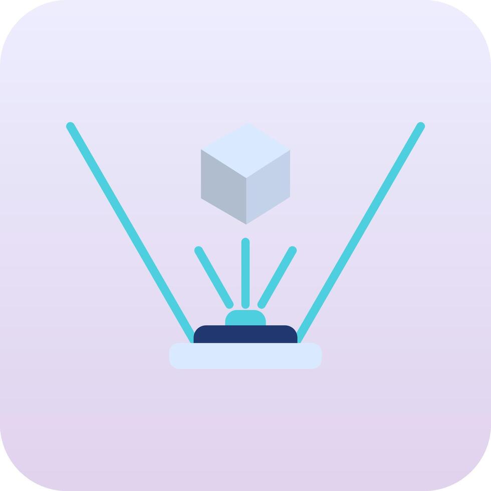 Hologram Vector Icon