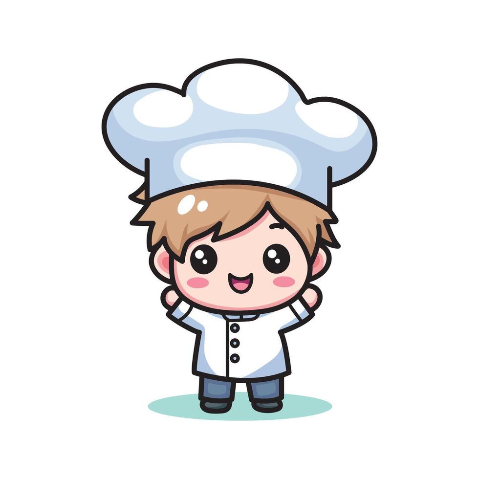 chef cute vector design illustration