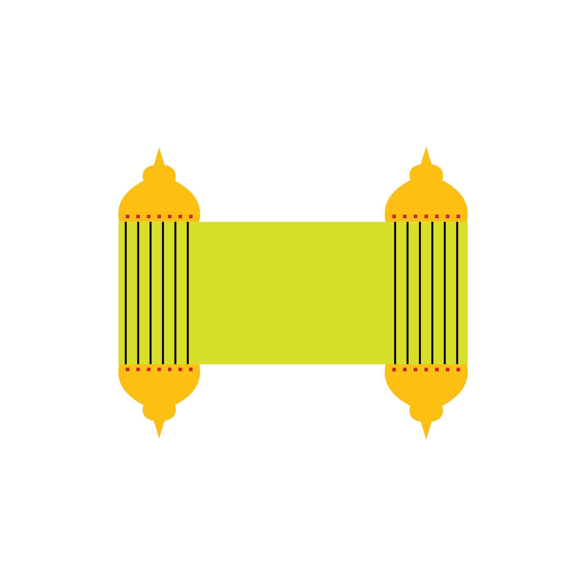 Islamic style border and frame design template vector element. 37202668