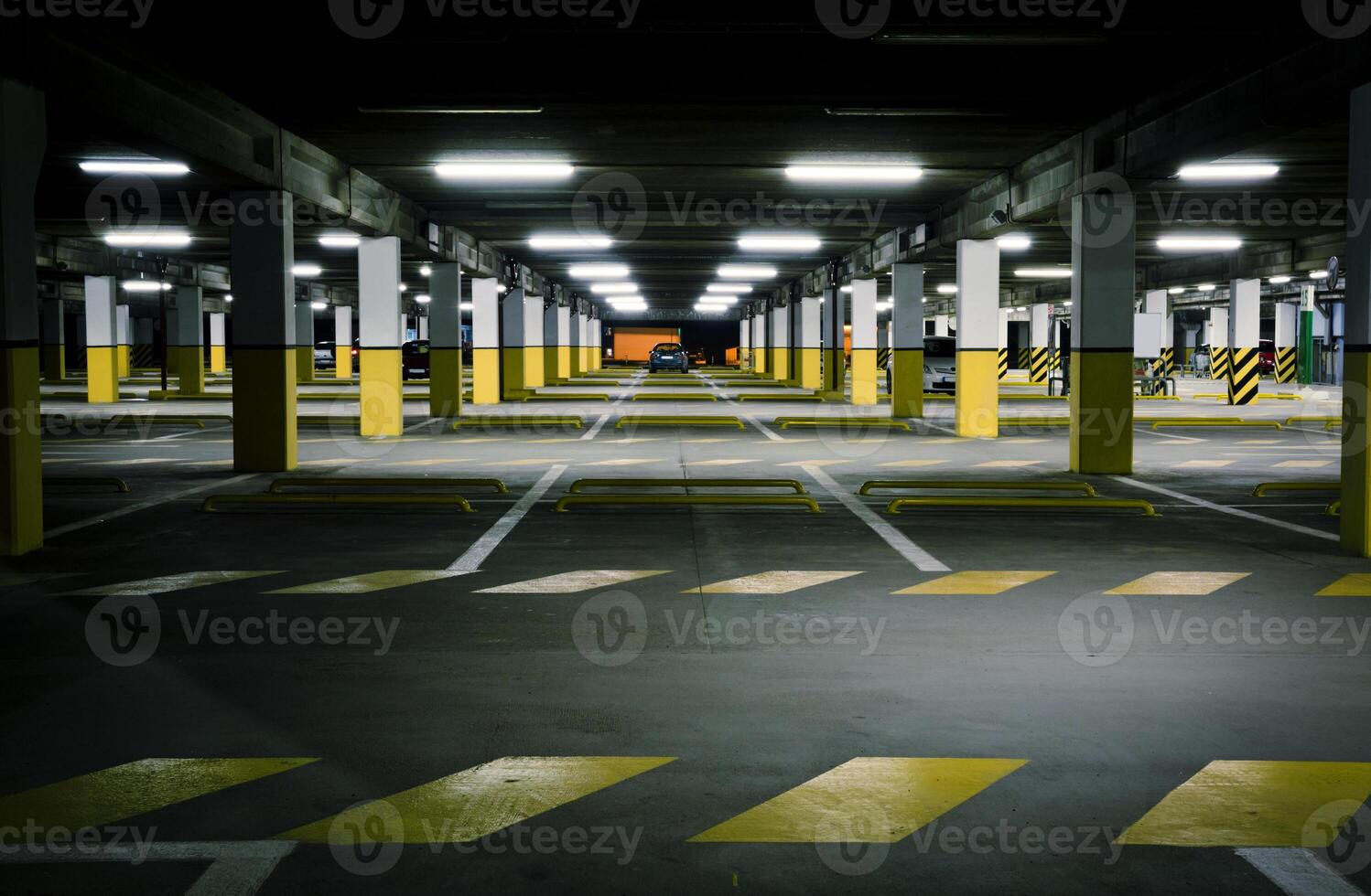 Empty Underground Garage photo