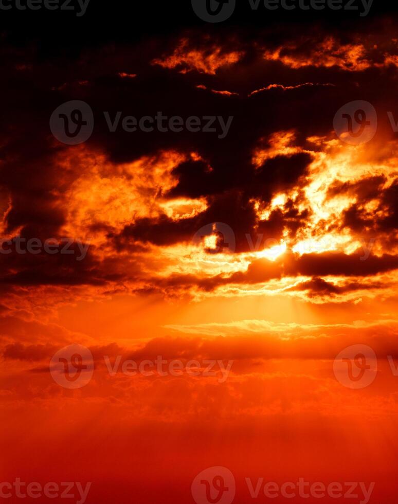 Sunset Sky Background photo