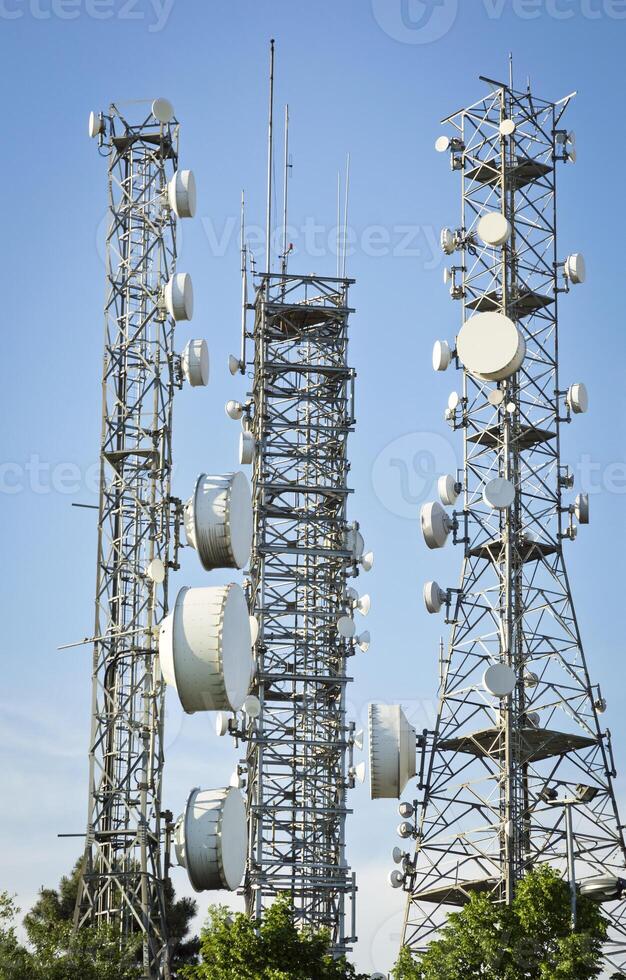 telecomunicación torre foto