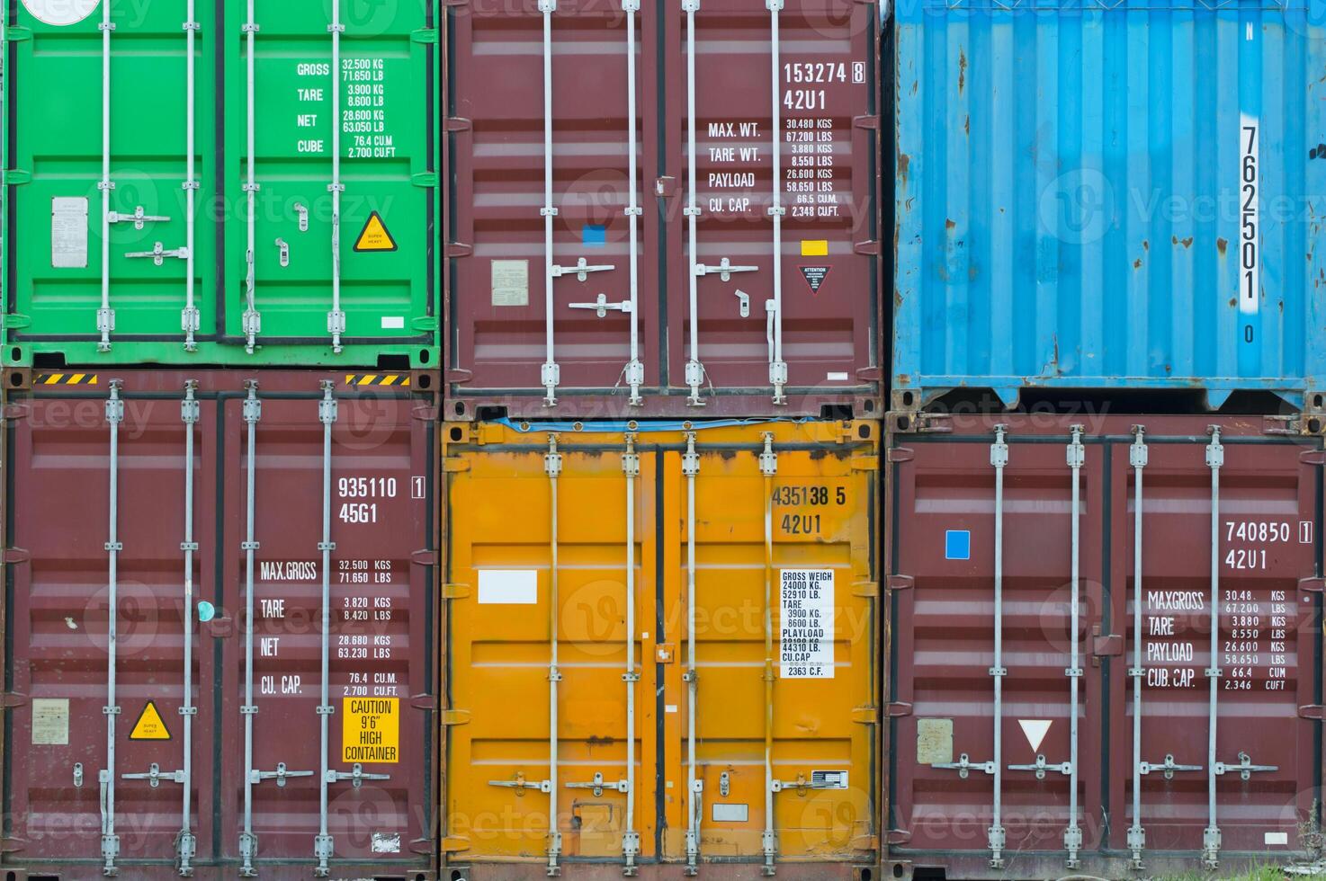 Shipping Containers Background photo