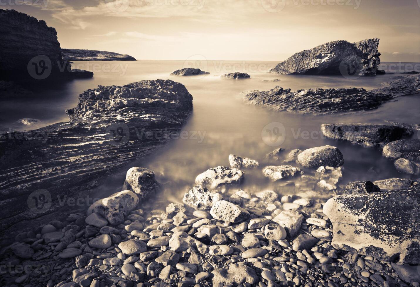 Seascape with Rock photo