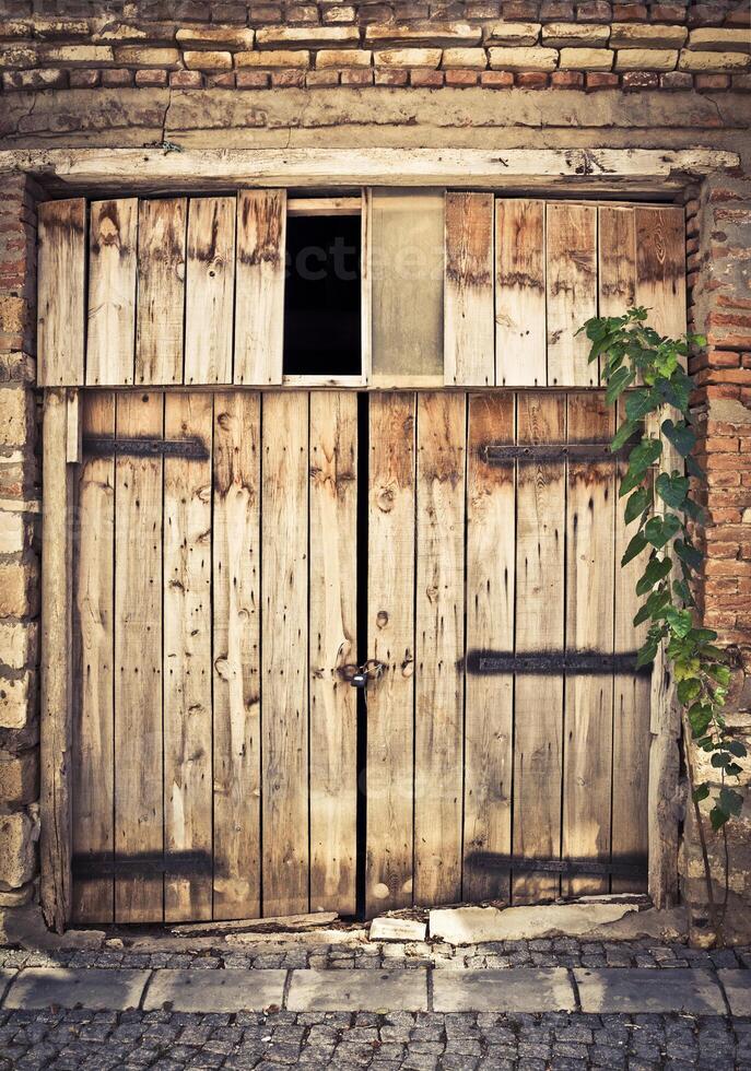 Old Wood Door photo