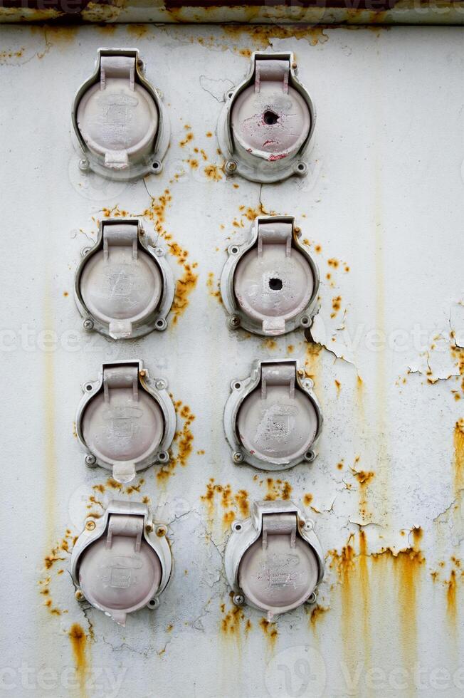 Old Yacht Electric Socket photo