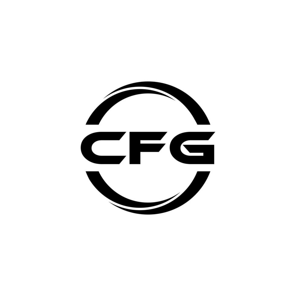 CFG Letter Logo Design, Inspiration for a Unique Identity. Modern Elegance and Creative Design. Watermark Your Success with the Striking this Logo. vector