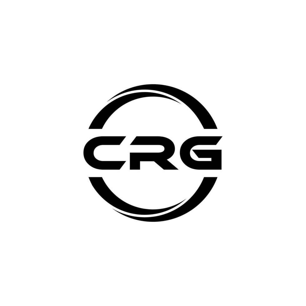 CRG Letter Logo Design, Inspiration for a Unique Identity. Modern Elegance and Creative Design. Watermark Your Success with the Striking this Logo. vector