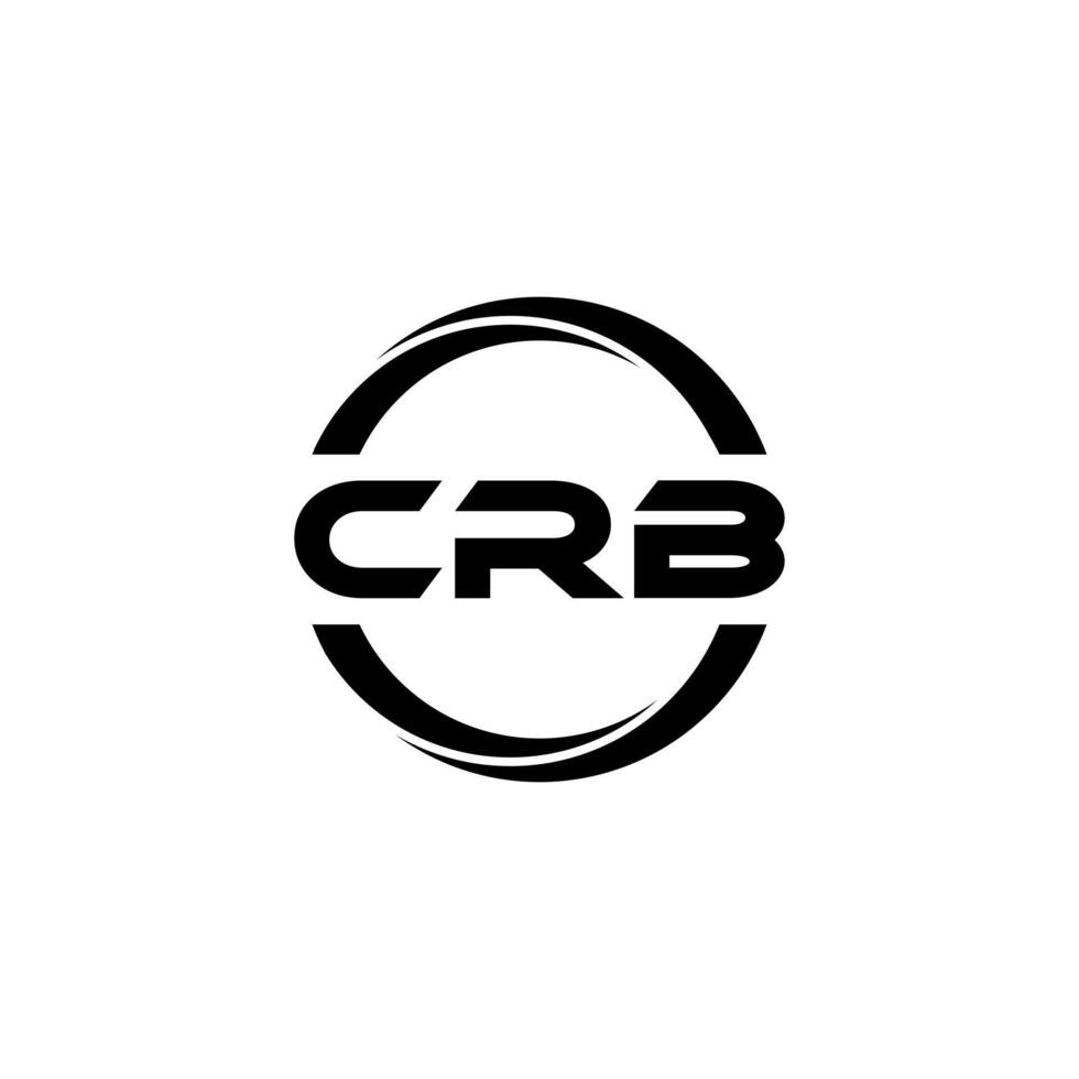 CRB Letter Logo Design, Inspiration for a Unique Identity. Modern Elegance and Creative Design. Watermark Your Success with the Striking this Logo. vector