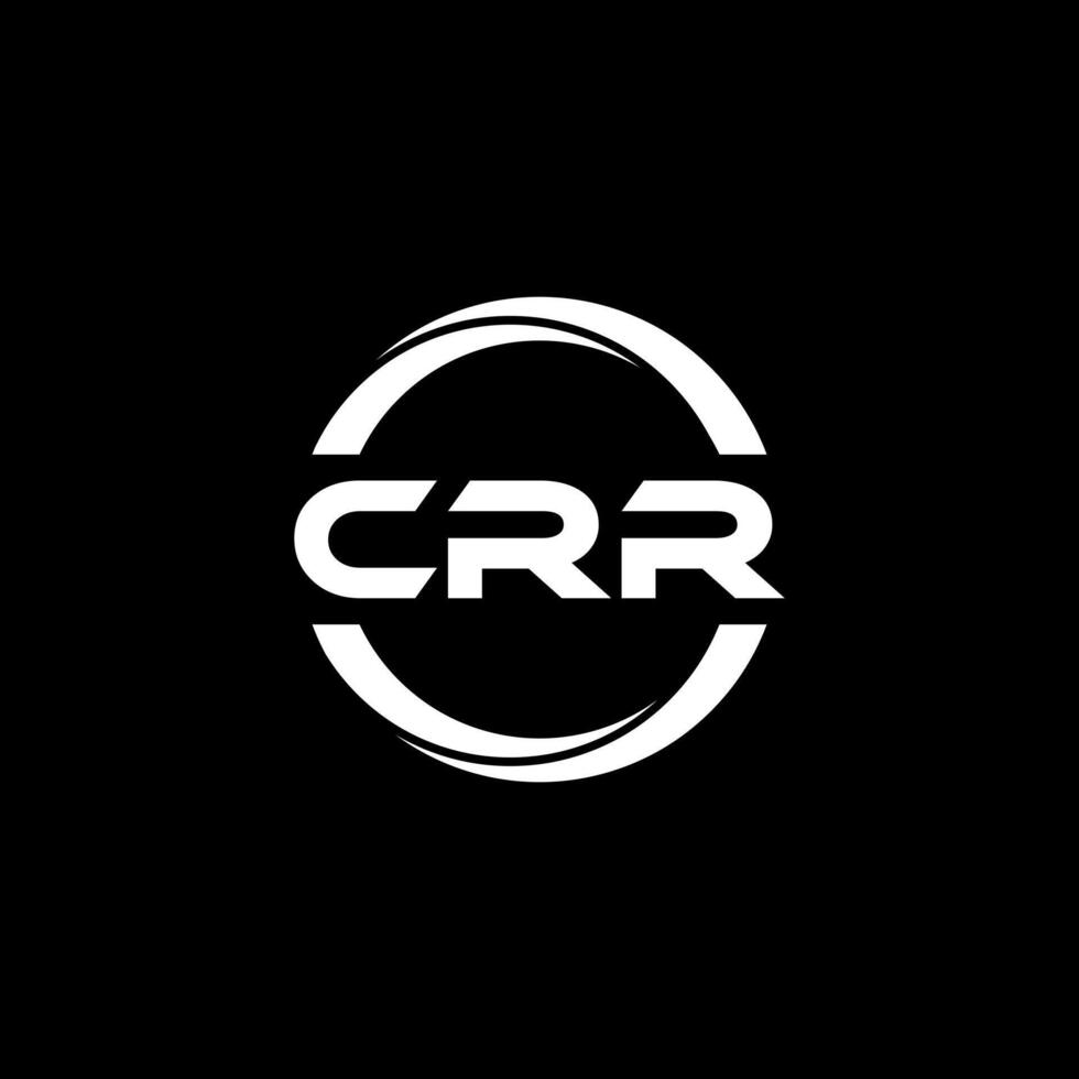 CRR Letter Logo Design, Inspiration for a Unique Identity. Modern Elegance and Creative Design. Watermark Your Success with the Striking this Logo. vector