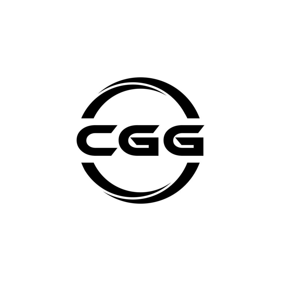 CGG Letter Logo Design, Inspiration for a Unique Identity. Modern Elegance and Creative Design. Watermark Your Success with the Striking this Logo. vector