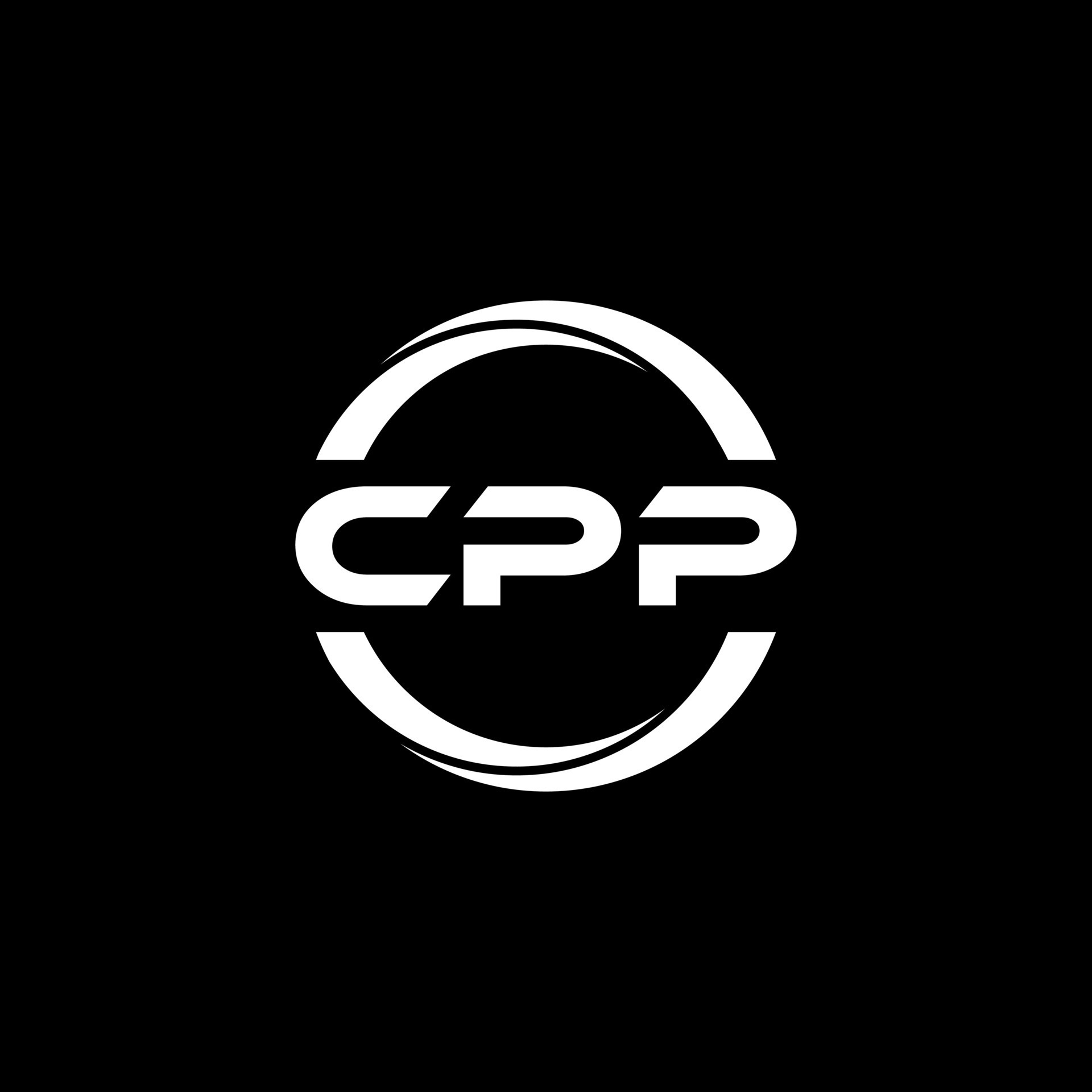 cpp letra logo diseño, inspiración para un único identidad. moderno ...