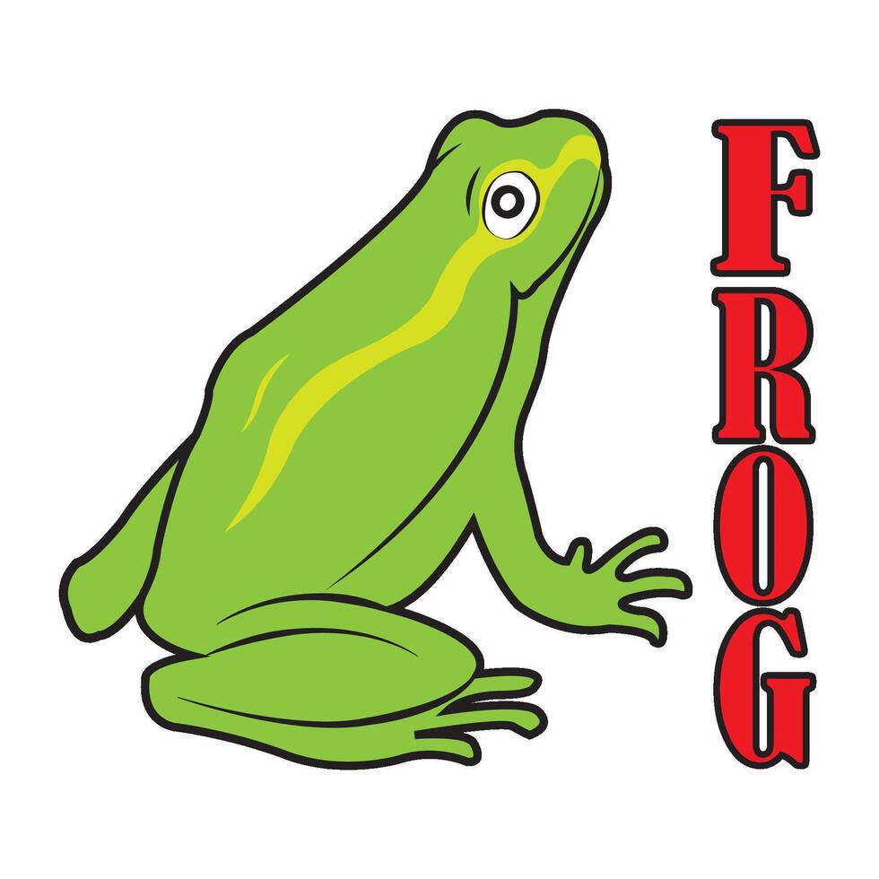 frog icon logo vector design template