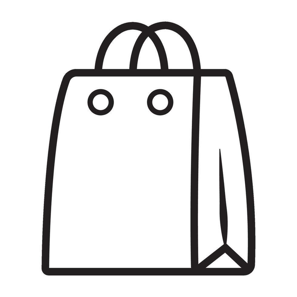 bag icon logo vector design template