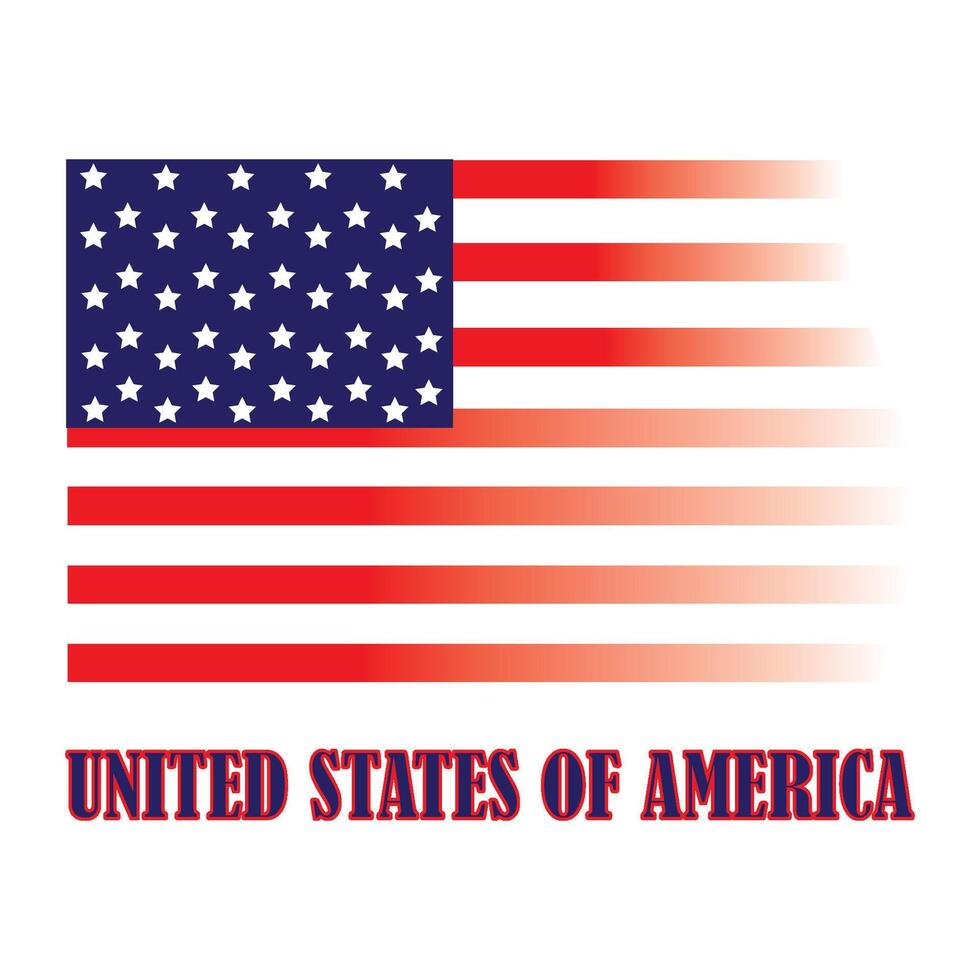 united states flag icon logo vector design template