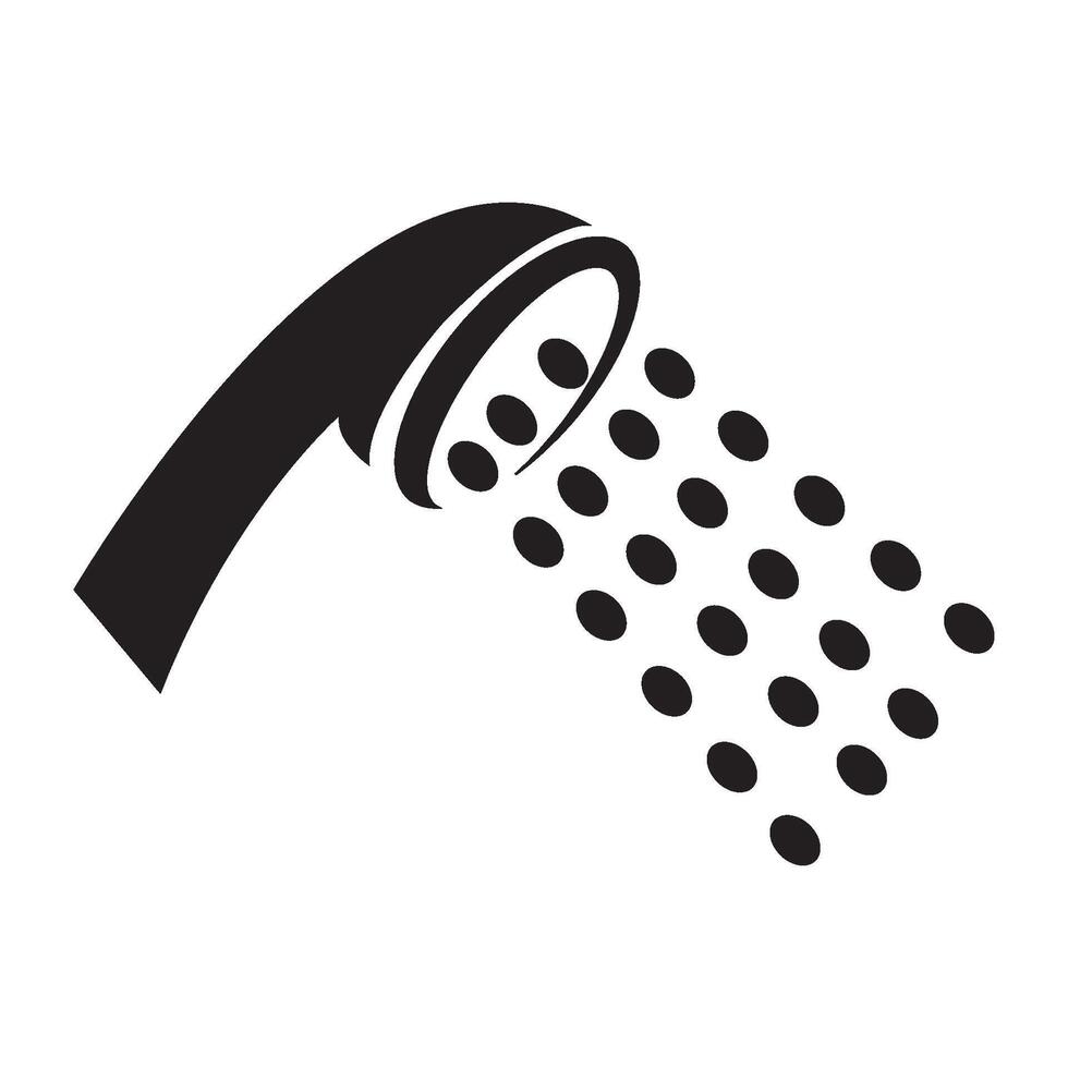ducha icono logo vector diseño modelo