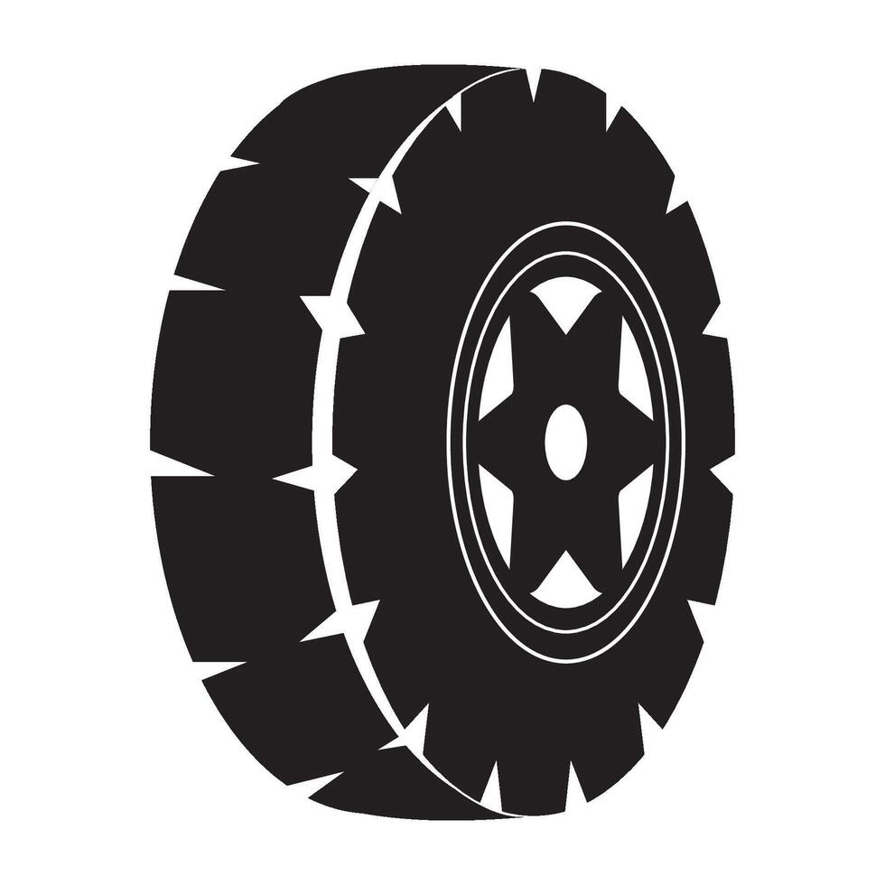 car tires icon logo vector design template